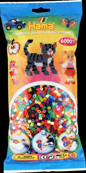 Hama-Perlen 6.000 Perlen